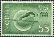 Norway 1966 World Skiing Championship-Stamps-Norway-Mint-StampPhenom