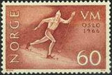 Norway 1966 World Skiing Championship-Stamps-Norway-Mint-StampPhenom