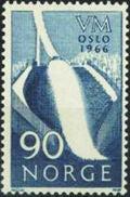 Norway 1966 World Skiing Championship-Stamps-Norway-Mint-StampPhenom