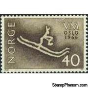 Norway 1966 World Skiing Championship-Stamps-Norway-Mint-StampPhenom