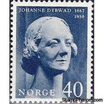 Norway 1967 Birth Centenary of J Dybwad-Stamps-Norway-Mint-StampPhenom