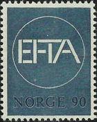 Norway 1967 European Free Trade Association-Stamps-Norway-Mint-StampPhenom