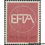 Norway 1967 European Free Trade Association-Stamps-Norway-Mint-StampPhenom