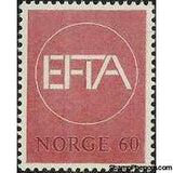 Norway 1967 European Free Trade Association-Stamps-Norway-Mint-StampPhenom