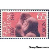 Norway 1969 Gustav Vigeland Birth Centenary-Stamps-Norway-Mint-StampPhenom