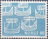 Norway 1969 Northern Countries Union Anniversary-Stamps-Norway-Mint-StampPhenom