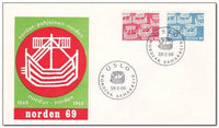 Norway 1969 Northern Countries Union Anniversary-Stamps-Norway-Mint-StampPhenom