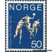 Norway 1970 Central School of Gymnastics Centenary-Stamps-Norway-Mint-StampPhenom