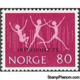 Norway 1972 INTERJUNEX 72 Stamp Exhibition-Stamps-Norway-Mint-StampPhenom