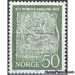 Norway 1972 Norways Unification Anniversary-Stamps-Norway-Mint-StampPhenom