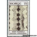 Norway 1973 Lapp Handicraft-Stamps-Norway-Mint-StampPhenom