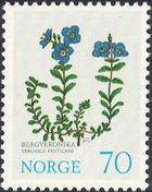 Norway 1973 Mountain Flowers-Stamps-Norway-Mint-StampPhenom