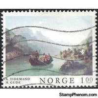 Norway 1974 Norwegian paintings-Stamps-Norway-Mint-StampPhenom