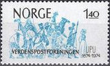 Norway 1974 UPU Centenary-Stamps-Norway-Mint-StampPhenom