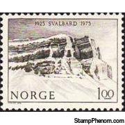 Norway 1975 50th Anniversary of Norwegian Administration of Spitzbergen-Stamps-Norway-Mint-StampPhenom