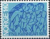 Norway 1975 International Womens Year-Stamps-Norway-Mint-StampPhenom