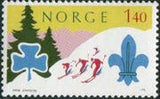 Norway 1975 World Scout Jamboree-Stamps-Norway-Mint-StampPhenom