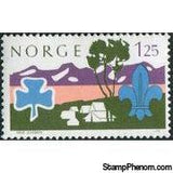 Norway 1975 World Scout Jamboree-Stamps-Norway-Mint-StampPhenom