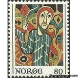 Norway 1976 Baldishol Stave Church Tapestry-Stamps-Norway-Mint-StampPhenom