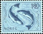 Norway 1977 Fishing-Stamps-Norway-Mint-StampPhenom