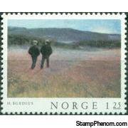Norway 1977 Paintings-Stamps-Norway-Mint-StampPhenom