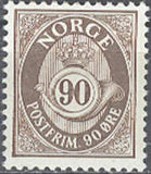 Norway 1978 Posthorns recessed-Stamps-Norway-Mint-StampPhenom