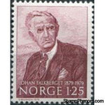 Norway 1979 Johan Falkberger Birth Centenary-Stamps-Norway-Mint-StampPhenom