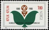 Norway 1980 Christian Youth Association Centenary-Stamps-Norway-Mint-StampPhenom