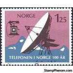 Norway 1980 Norwegian Telephone Service Centenary-Stamps-Norway-Mint-StampPhenom