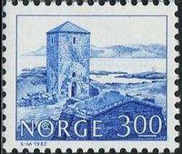 Norway 1982 Buildings-Stamps-Norway-Mint-StampPhenom