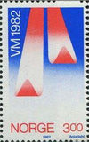 Norway 1982 World Skiing Championships-Stamps-Norway-Mint-StampPhenom