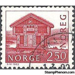 Norway 1983 Buildings-Stamps-Norway-Mint-StampPhenom