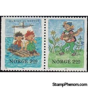 Norway 1984 Stories by Thorbjorn Egnar-Stamps-Norway-Mint-StampPhenom
