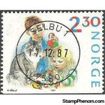 Norway 1987 Christmas stamps-Stamps-Norway-Mint-StampPhenom