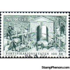Norway 1988 Military anniversaries-Stamps-Norway-Mint-StampPhenom