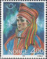 Norway 1989 Northern edition - National costumes-Stamps-Norway-Mint-StampPhenom