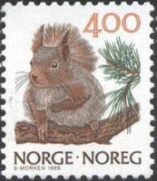 Norway 1989 Norwegian Animals-Stamps-Norway-Mint-StampPhenom