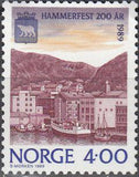 Norway 1989 Vardø and Hammerfest, Bicentenary-Stamps-Norway-Mint-StampPhenom