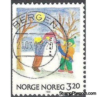 Norway 1990 Christmas stamps-Stamps-Norway-Mint-StampPhenom