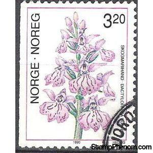Norway 1990 Orchids-Stamps-Norway-Mint-StampPhenom
