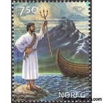 Norway 2004 Mythology - Njord and Balder-Stamps-Norway-Mint-StampPhenom
