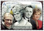 Norway 2010 50 Years of television in Norway-Stamps-Norway-Mint-StampPhenom