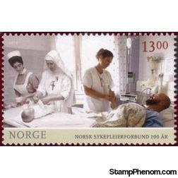 Norway 2012 Norwegian Nurses Organisation-Stamps-Norway-Mint-StampPhenom