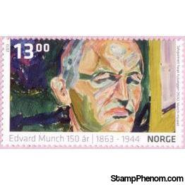 Norway 2013 Paintings by Edvard Munch-Stamps-Norway-Mint-StampPhenom
