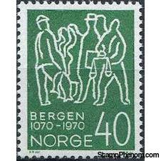 Norway 900th Anniversary of Bergen-Stamps-Norway-Mint-StampPhenom