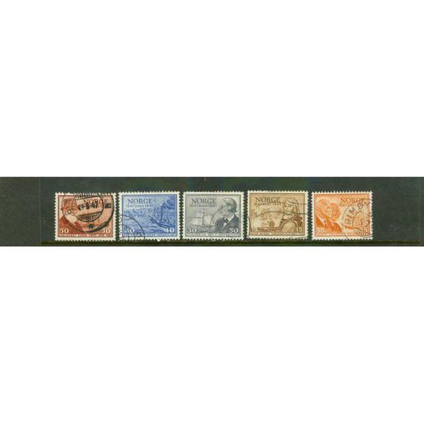 Norway Famous People , 5 stamps