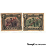 Nyassa Camels , 2 stamps