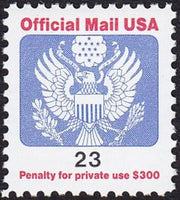 United States of America 1991 Official Mail - Stylized eagle