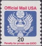 United States of America 1988 Official Mail - Stylized eagle-United States of America-StampPhenom
