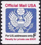 United States of America 1991 Official Mail - Stylized eagle